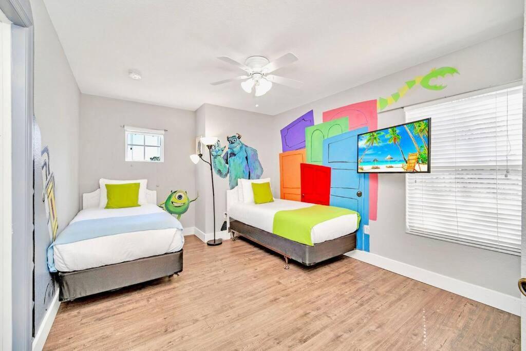 Guardians Theater 5Br Home Resort W Pool Hot Tub Orlando Dış mekan fotoğraf